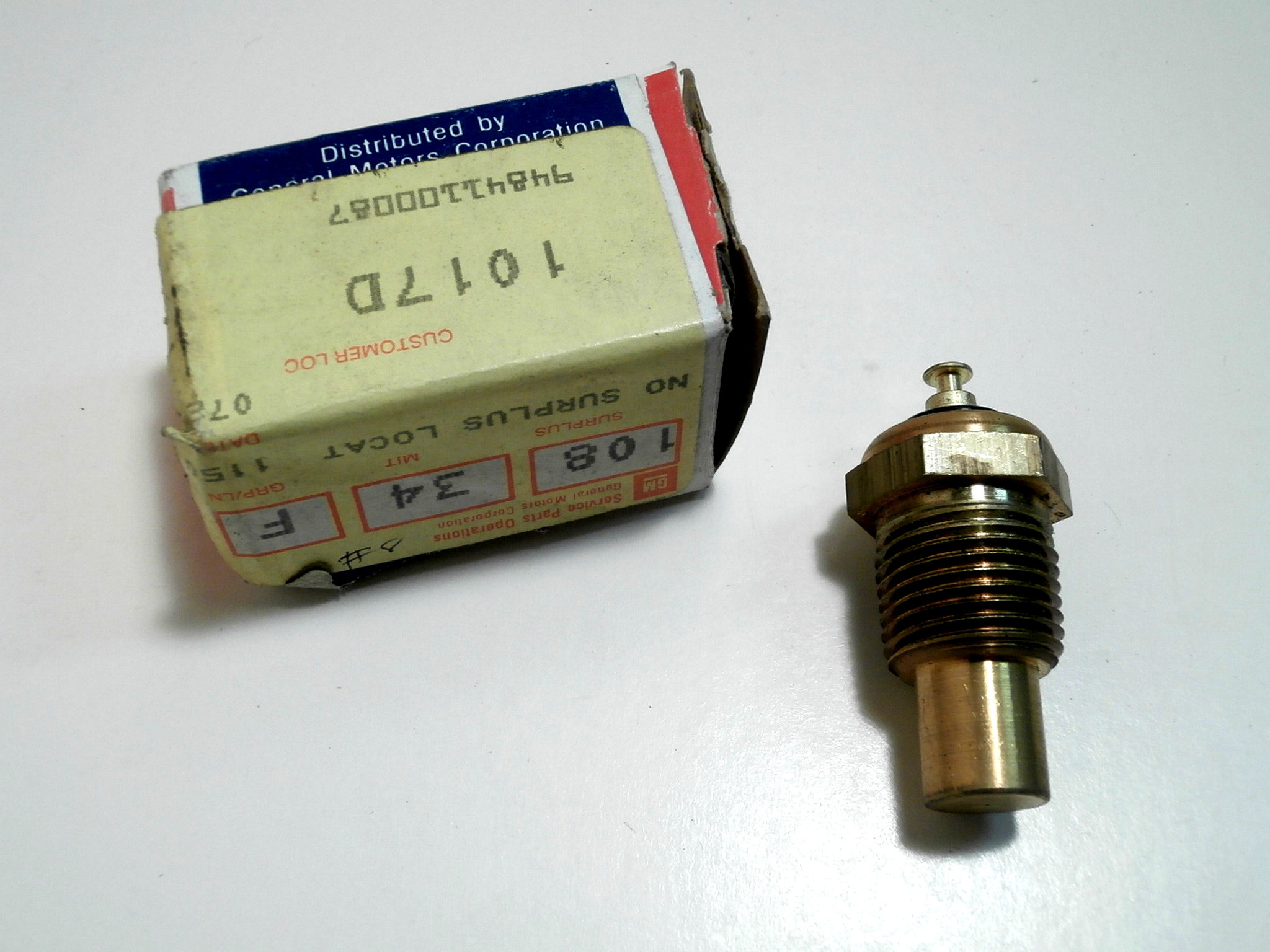 Temperature Sender Unit in Intake , 63-67